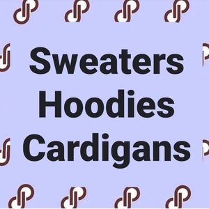 Sweaters, hoodie, cardigan, fleece